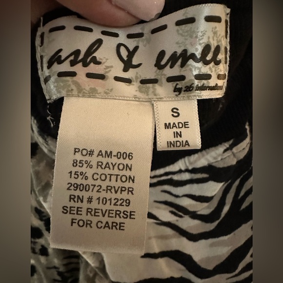 Ash & Emee by 26 International Animal Print Strapless Romper - Size S - Picture 4 of 5